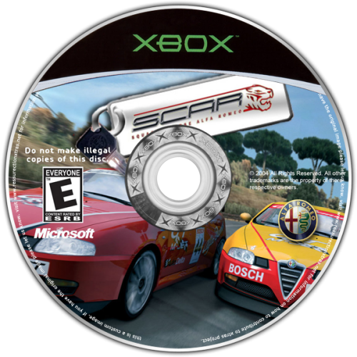 S.C.A.R. - Squadra Corse Alfa Romeo (Europe) Game Disc